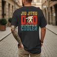 Jiu Jitsu Dad Like A Regular Dad But Cooler Dad Father Men's Back Print T-Shirt
