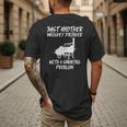 Just Another Bbq Grill Barbecue Meat Grilling Dad Men Men's Back Print T-Shirt