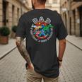 Marvel Comics Retro Classic Father's Day Avengers Hero Dad Men's Back Print T-Shirt