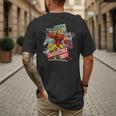 Marvel Iron Man Invincible Dad Father's Day Comic Retro Men's Back Print T-Shirt