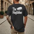 Pig The Hogfather Hog Dad Fathers Day Parody Papa Men Men's Back Print T-Shirt