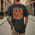 Proud Dad Of A 2026 Senior Basketball Graduation Family Men's Back Print T-Shirt
