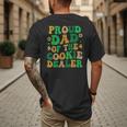 Proud Dad Of a Cookie Dealer Scout Troop Cookie Dealer Girls Men's Back Print T-Shirt