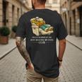 Proud Member Of The Just Resting My Eyes Club Dad Men's Back Print T-Shirt