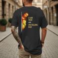 I Saw That I'm Telling Dad Religious Christian Jesus Men's Back Print T-Shirt