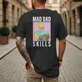 The Simpsons Father's Day Mad Dad Skills Homer Poster Men's Back Print T-Shirt
