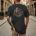 Skeleton Dad Tax Making Sure It's Not Poison Father's Day Men's Back Print T-Shirt