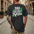 Soccer Birthday Birthday Dad Boys Soccer Birthday Men's Back Print T-Shirt Soccer Birthday Birthday Dad Boys Soccer Birthday Men's Back Print T-Shirt
