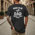 Soon To Be Dad 2026 Loading For Pregnancy Announcement Men's Back Print T-Shirt Soon To Be Dad 2026 Loading For Pregnancy Announcement Men's Back Print T-Shirt