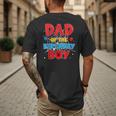 Spider Web Family Matching Dad Of The Birthday Boy Men's Back Print T-Shirt Spider Web Family Matching Dad Of The Birthday Boy Men's Back Print T-Shirt