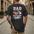 Sports Dad Of The Birthday Baller Sports Family Party Men's Back Print T-Shirt