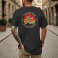 I Have Two Titles Dad & Pops I Rock Them Both For Grandpa Men's Back Print T-Shirt