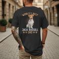World´s Best Jack Russell Terrier Dad Dog Owner Men Men's Back Print T-Shirt