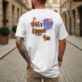 44 Biggest Fan Of Basketball Player Number 44 Dad Mom Men's Back Print T-Shirt 44 Biggest Fan Of Basketball Player Number 44 Dad Mom Men's Back Print T-Shirt