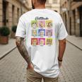 Cat Lover Cat Mom Cat Dad Crazy Cat Lady Cattitudes Men's Back Print T-Shirt
