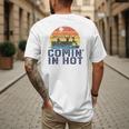 Comin In Hot Pontoon Boat Boating Lake For Dad Small Men's Back Print T-Shirt