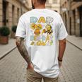 Dad Of The Bee-Day Girl Bee Birthday Party Men's Back Print T-Shirt