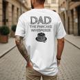 Dad The Pancake Whisperer Pancakes Breakfast Father Men's Back Print T-Shirt