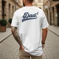 Dad5 Daddy Of 5 Kids Father Of Five Fifth Time Dad Men's Back Print T-Shirt