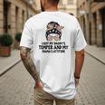 I Got My Daddy's Temper And My Mama's Attitude Men's Back Print T-Shirt I Got My Daddy's Temper And My Mama's Attitude Men's Back Print T-Shirt
