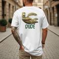 Disney Pixar Finding Nemo Father's Day Dude Cool Dad Poster Men's Back Print T-Shirt