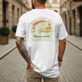 Fishing Father Day Tee Bruh Don't Be a Dumb Bass Dad Men's Back Print T-Shirt
