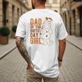 The Flintstones Fred Flintstone Dad Of The Birthday Girl Men's Back Print T-Shirt