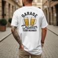 Garage Drinker Team Member Day Drinking Dad Beer Garage Men's Back Print T-Shirt