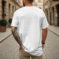 Indiana Hoosier Dad Men's Back Print T-Shirt