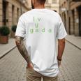 I Love My Grandpa Shirt For Boys Dad Papa Fathers Day Tee Men's Back Print T-Shirt