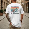 Got Passed By My Daughter Skiing Dad Men's Back Print T-Shirt
