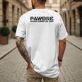 PAWDRE Maine Coon Cat Dad Feline Father Cat Dad Men's Back Print T-Shirt