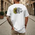 I Could Be So Much Worse I Could Start Acting Like My Dad Men's Back Print T-Shirt I Could Be So Much Worse I Could Start Acting Like My Dad Men's Back Print T-Shirt