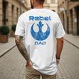 Star Wars Rebel Alliance Matching Family DAD T-Shirt Men's Back Print T-Shirt