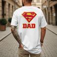 Superman Super Dad Men's Back Print T-Shirt Superman Super Dad Men's Back Print T-Shirt