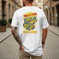 Transformers Father's Day Bumblebee My Dad Is Brave Men's Back Print T-Shirt