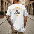 UNC Greensboro UNCG Spartans Arched Dad Men's Back Print T-Shirt
