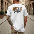 Wild Daddy Zoo Born Two Be Wild B-Day Safari Jungle Animal Men's Back Print T-Shirt