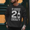 21st Birthday Dad Mom 21 Year Old My Daughter Squad Men Sweatshirt
