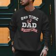 2nd Second Time Dad It's a Girl Gender Reveal Dad Of 2 Kids Men Sweatshirt