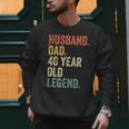 40th Birthday For Men Vintage Dad 1980 Men Sweatshirt