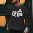 Aba Bear For Jewish Dad With Four Kids On Father's Day Men Sweatshirt
