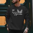 My Angel Has Paws Shirt Pet Memorial Cat Dog Dad Mom Men Women Girls Kids Men Sweatshirt