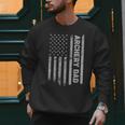 Archery Dad America US Flag Patriot Vintage Archer Men Sweatshirt