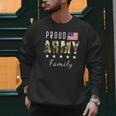 Army Graduation Proud Military Family Mom Dad Brother Sister Men Sweatshirt