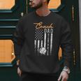 Baseball Coach Dad Like A Normal Dad Only Cooler USA Flag Men Sweatshirt Baseball Coach Dad Like A Normal Dad Only Cooler USA Flag Men Sweatshirt