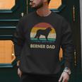 Berner Dad For Men Bernese Mountain Dog Vintage Dad Men Sweatshirt