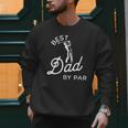 Best Dad By Par Father's Day Golf Daddy Golfing Golfer Men Sweatshirt