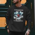Only The Best Still Go Skiing In Their Seventies Skier Dad Men Sweatshirt