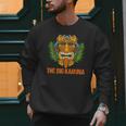 The Big Kahuna Hawaiian Tiki Dad Boss T-Shirt Men Sweatshirt